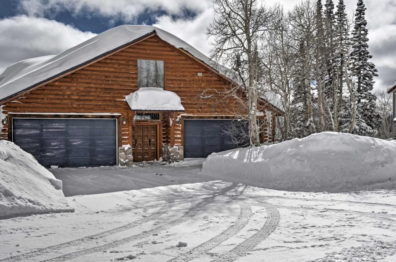 Brian Head Cabin Minutes From Slopes With Game Room! Exteriör bild